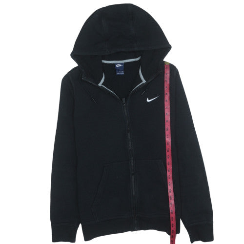 Nike Men's Black Full Zip Hoodie L Fleece Sportswear