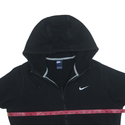 Nike Men's Black Full Zip Hoodie L Fleece Sportswear