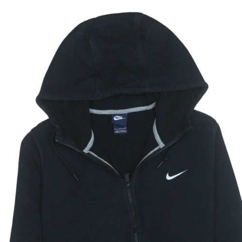 Nike Men's Black Full Zip Hoodie L Fleece Sportswear