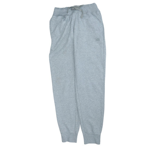 Champion Men's Grey Jogger Sweatpants S Regular Fit with Drawstring