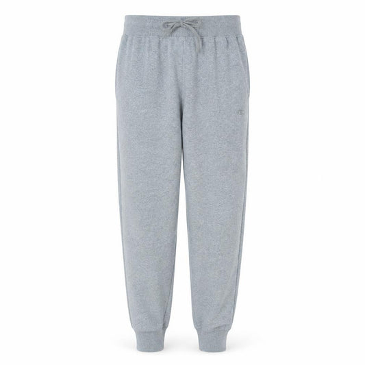 Front view of Champion Men's Grey Jogger Sweatpants S Regular Fit with Drawstring
