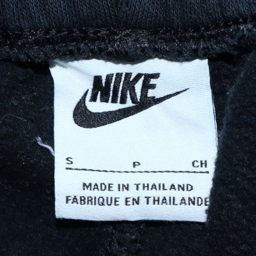 Nike Men's Black Fleece Jogger Trousers Size S Relaxed Fit Activewear