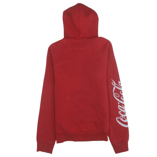Fila x Coca-Cola Red Men's Pullover Hoodie Size S Logo Graphic