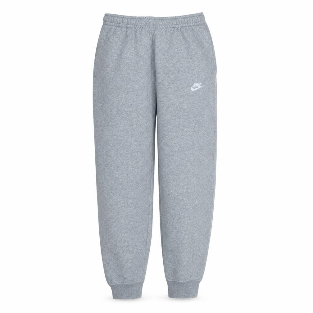 Front view of Nike Men's Grey Regular Fit Fleece Sweatpants, size S