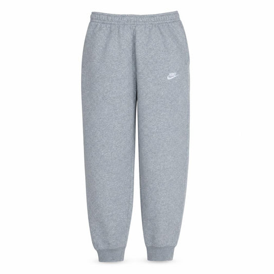 Front view of Nike Men's Grey Regular Fit Fleece Sweatpants, size S