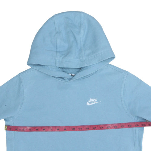 Nike Womens Blue Pullover Hoodie XL Relaxed Fit Casual Sweatshirt