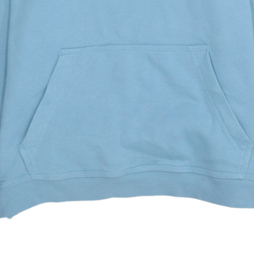 Nike Womens Blue Pullover Hoodie XL Relaxed Fit Casual Sweatshirt