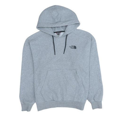 The North Face Womens Grey Pullover Hoodie L Graphic Fleece