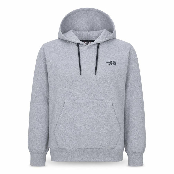 The North Face Womens Grey Pullover Hoodie L Graphic Fleece