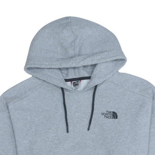 The North Face Womens Grey Pullover Hoodie L Graphic Fleece