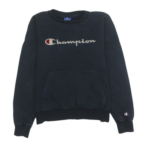 Champion Men's Black XS Crew Neck Pullover Sweatshirt