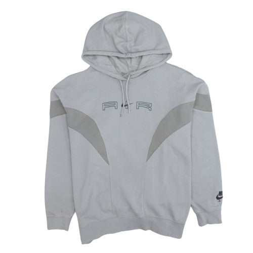 Nike Men's Grey AIR Pullover Hoodie Size M Regular Fit Fleece