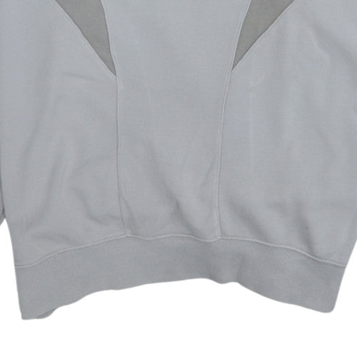 Nike Men's Grey AIR Pullover Hoodie Size M Regular Fit Fleece