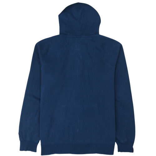Puma Men's Blue XL Full Zip Hoodie with Logo Design