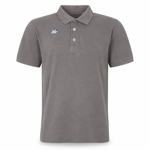 Kappa Men’s Brown Cotton Short Sleeve Polo Shirt Size L