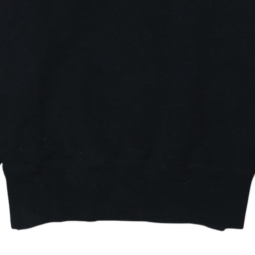 Ellesse Men's Black Crew Neck Pullover Sweatshirt M