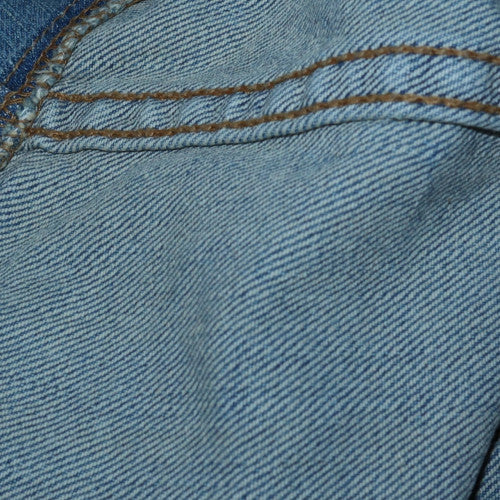 Levi’s Men Blue Denim Waistcoat L Cotton Buttoned Classic Style