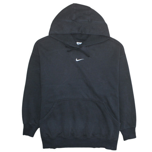 Nike Men's Black 2XL Pullover Hoodie with Logo Pocket