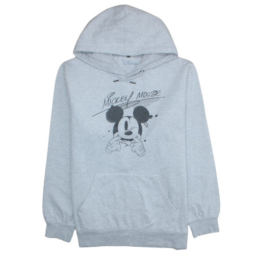 Disney Women’s Grey Mickey Mouse Pullover Hoodie XXL