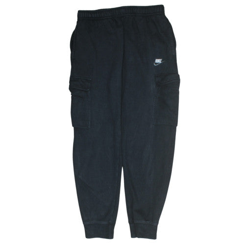 Nike Men's Black Jogger Activewear Trousers Size M Elastic Waist