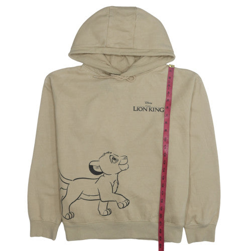 Disney Women’s Beige Lion King Pullover Hoodie Size M 12/14