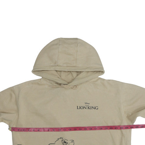 Disney Women’s Beige Lion King Pullover Hoodie Size M 12/14