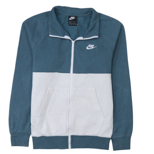 Nike Men's Blue Full Zip Sweatshirt XS Sports Fleece Jacket