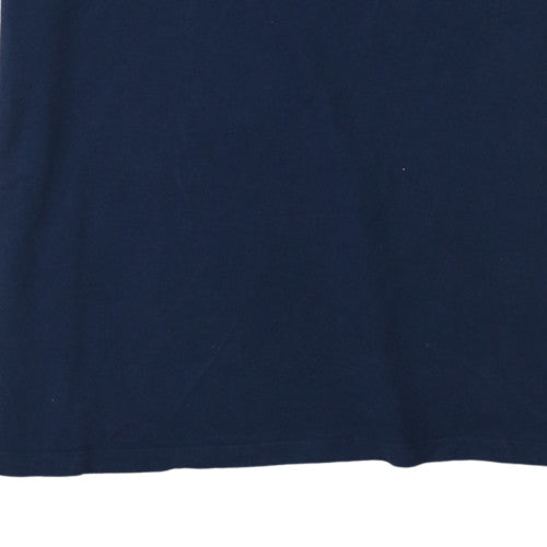 Levi's Men's Blue Logo Graphic Crew Neck T-Shirt L Regular Fit