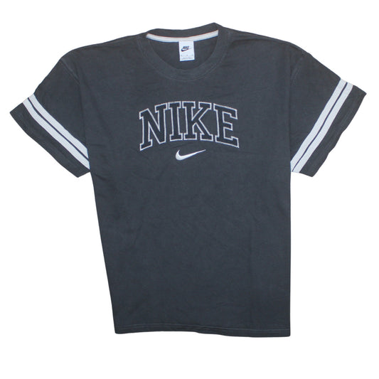 Nike Men's Black XL Embroidered Logo Sports T-Shirt