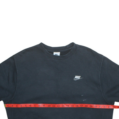 Nike Men's Black Pullover Crew Neck Sweatshirt M Regular Fit