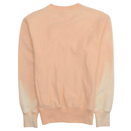 Champion Men's Beige Tie Dye Pullover Sweatshirt Medium