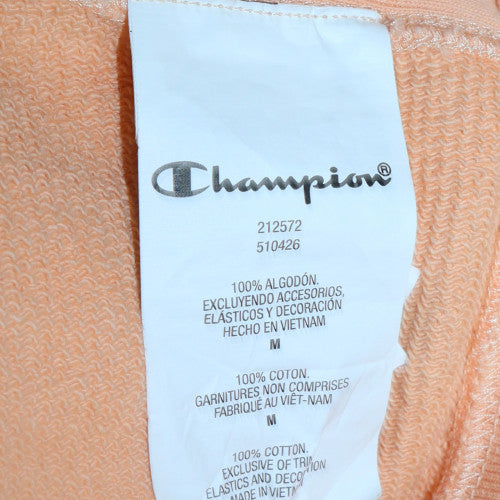 Champion Men's Beige Tie Dye Pullover Sweatshirt Medium