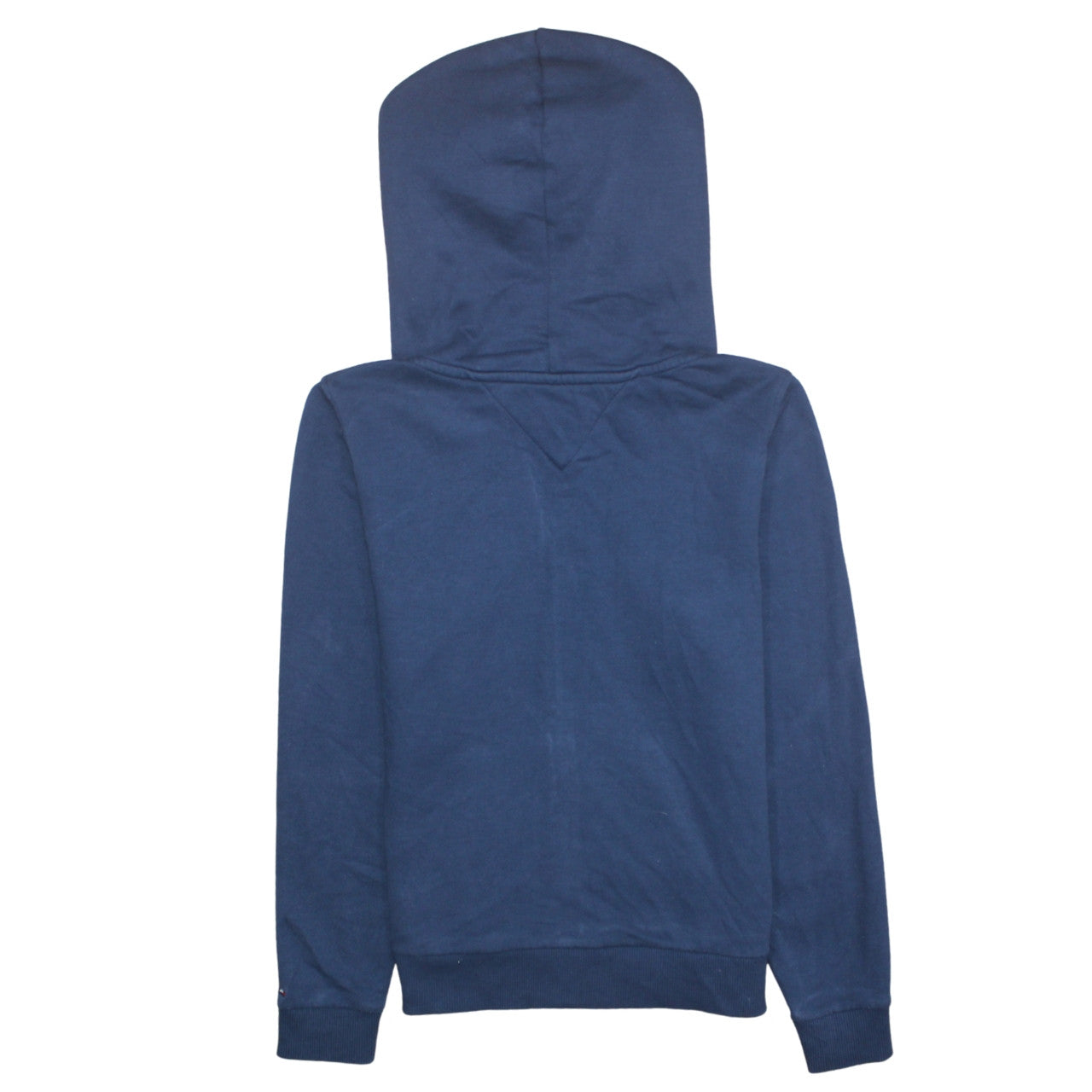 Tommy Jeans Men's Blue Full Zip Hoodie M Logo Graphic Sweatshirt