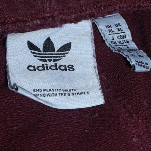 Adidas Mens Brown XL Sweatpants Tapered French Terry Joggers