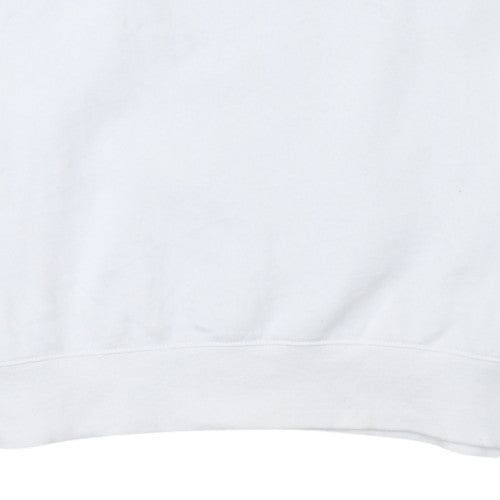 Nike Men's White Pullover Sweatshirt L Sports College Logo