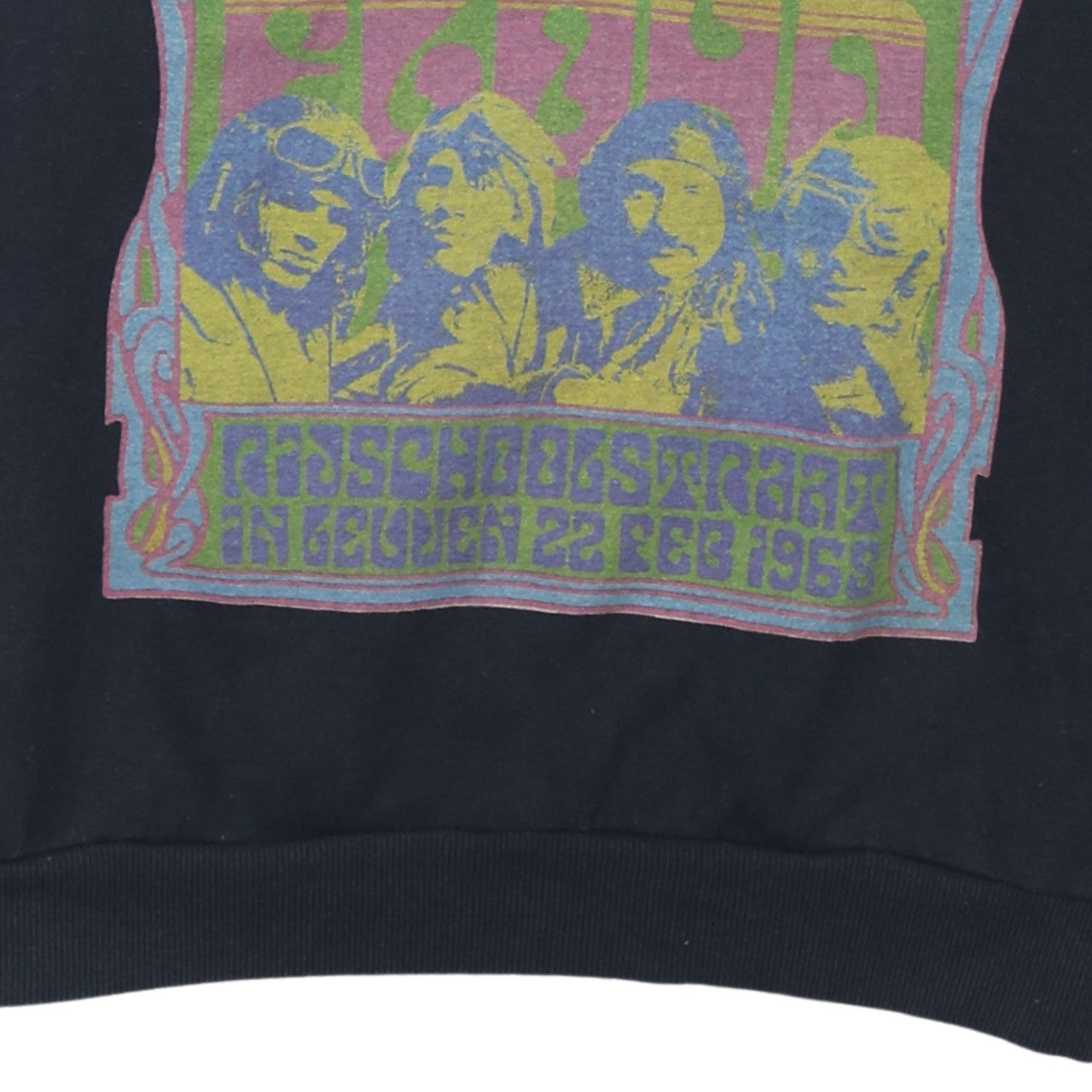 Pink Floyd Womens Black Graphic Band Sweatshirt Size 14 M