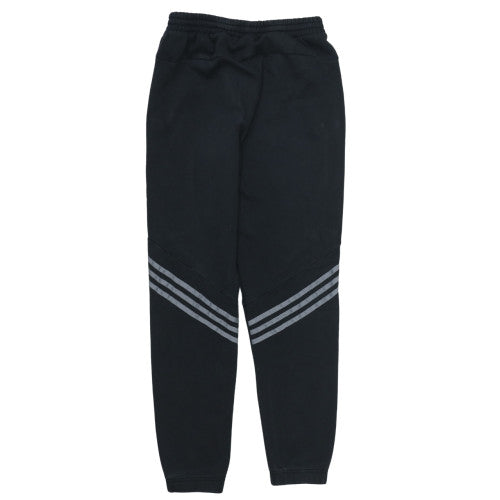 Adidas Boys Black Jogger Sweatpants 14 Years Regular Fit Activewear