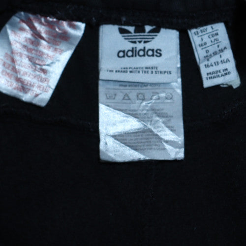 Adidas Boys Black Jogger Sweatpants 14 Years Regular Fit Activewear