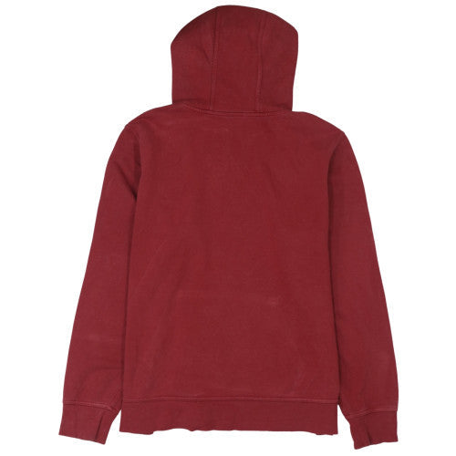 The North Face Men's Red Pullover Fleece Hoodie Size L