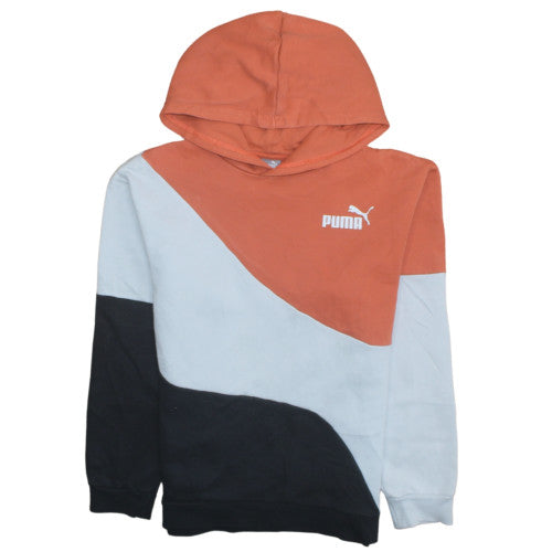 Puma Boys Multicoloured 13-14 Years Pullover Hoodie with Logo