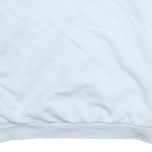 Adidas Women's White Crew Neck Long Sleeve Sweatshirt Size M