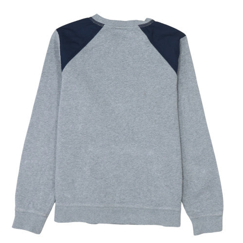 Nike Teens Grey XL Pullover Sweatshirt with Red Logo