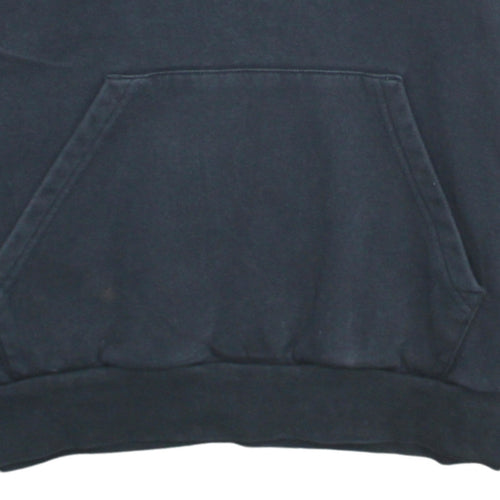 Adidas Teens Black XL Pullover Hoodie with Logo and Kangaroo Pocket