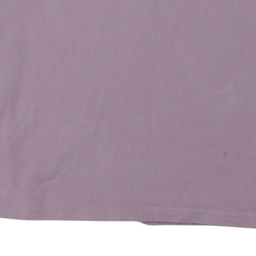 Napapijri Men’s Purple Cotton Polo Shirt Size XL Regular Fit