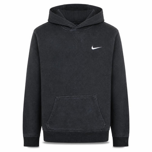 Nike Teens Black XL Pullover Hoodie with Logo Pocket Sportswear