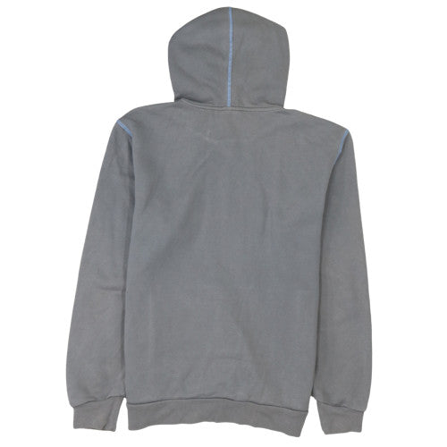 Puma Mens Grey Pullover Hoodie Medium Logo Fleece Sportswear