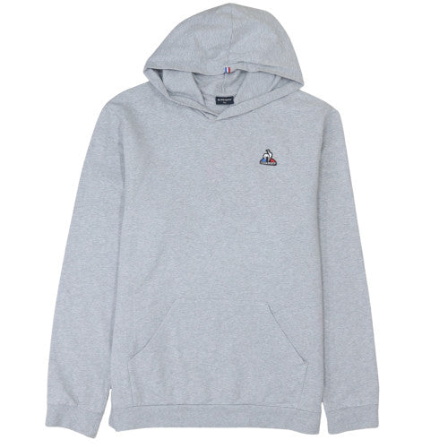 Le Coq Sportif Men’s Grey 2XL Pullover Hoodie with Logo