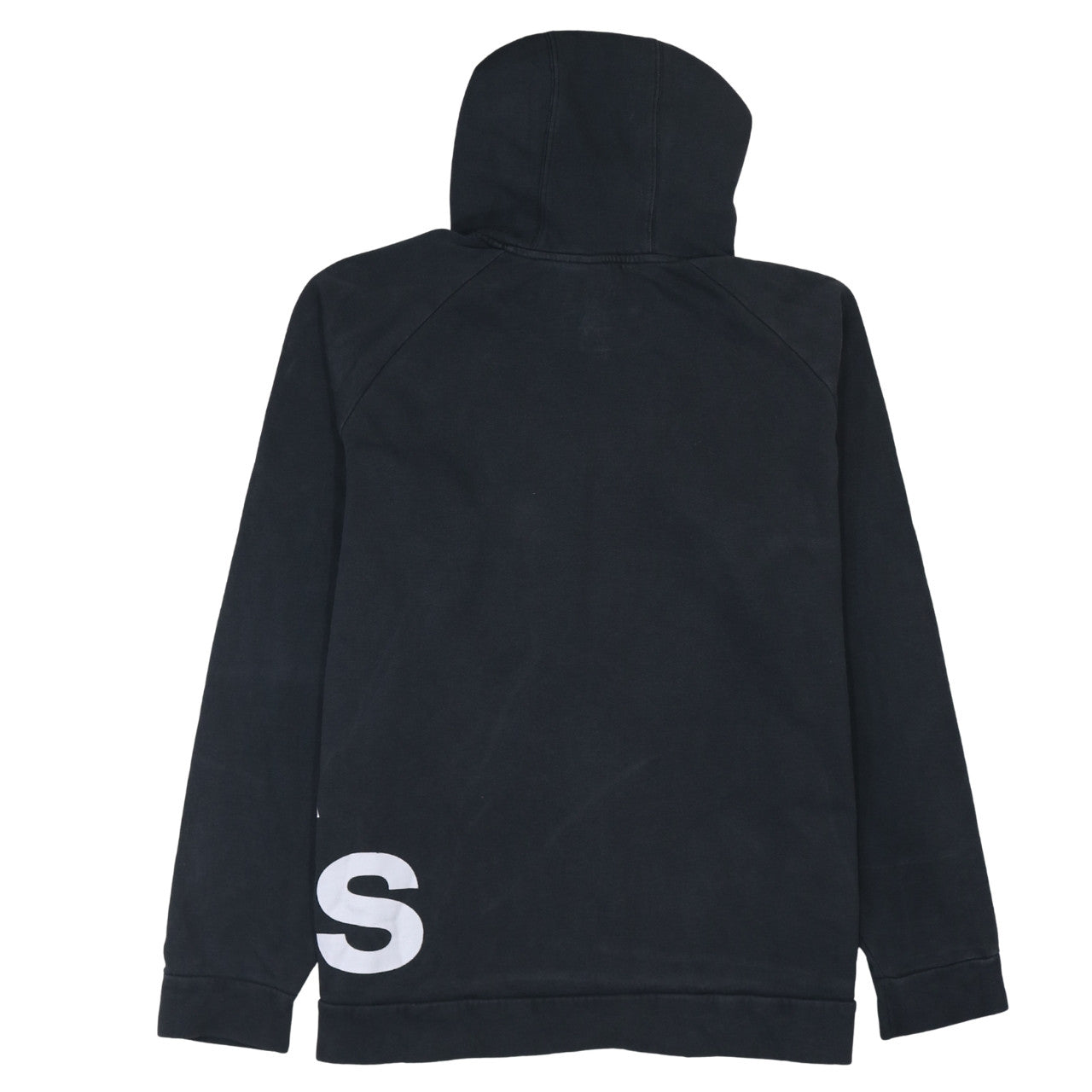 Adidas Men's Black Pullover Hoodie Medium Logo Fleece Sweatshirt