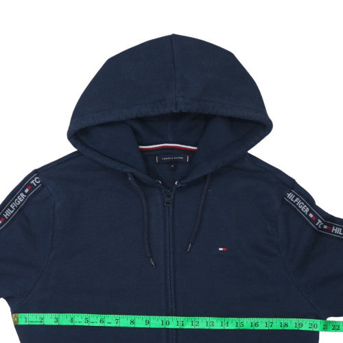 Tommy Hilfiger Men's Blue Full Zip Hoodie Size M Regular Fit