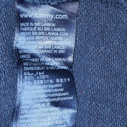 Tommy Hilfiger Men's Blue Full Zip Hoodie Size M Regular Fit